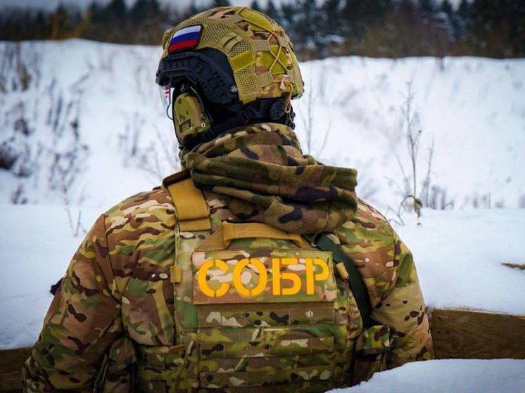 Сотрудники СОБР задержали наркокурьера в подмосковном лесу