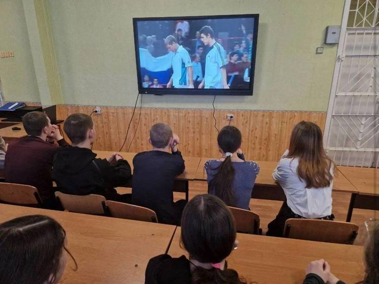 В Херсонской области организовали спортивные кинопоказы для школьников