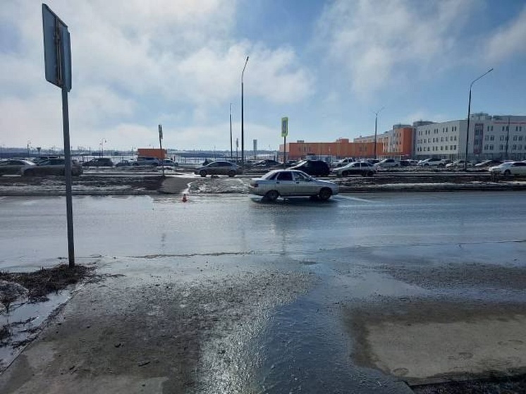 В Оренбурге на улице Гаранькина  сбили пешехода
