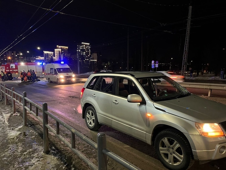 Иномарка насмерть сбила пешехода в Петрозаводске (18+)