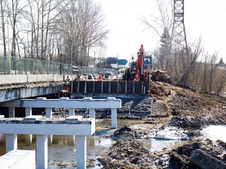 Ремонт мостов через реку Сандаловку в Кирове завершится в 2024 году