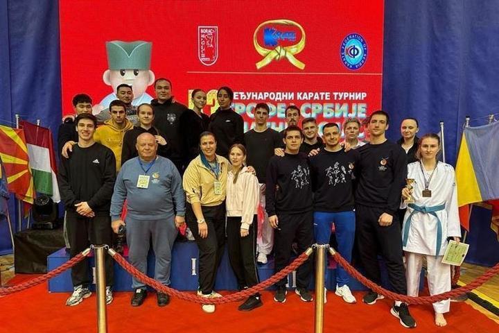 Sakhalin karateka became second at the international tournament in Serbia
