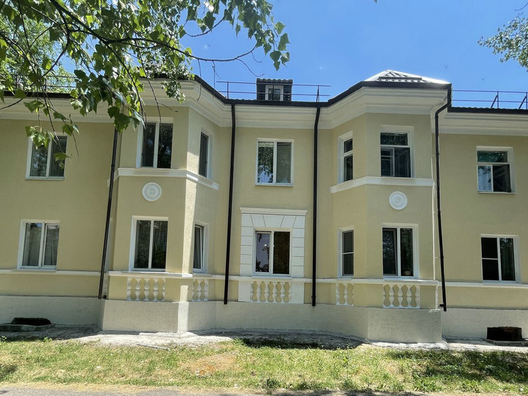 В городе Лермонтов капитально отремонтировали "советский" 70-летний дом