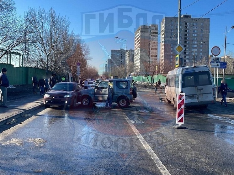 Пять человек пострадали в ДТП на востоке Москвы