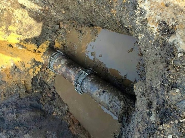 РВК-Липецк завершил ремонт водопровода в районе Опытной станции