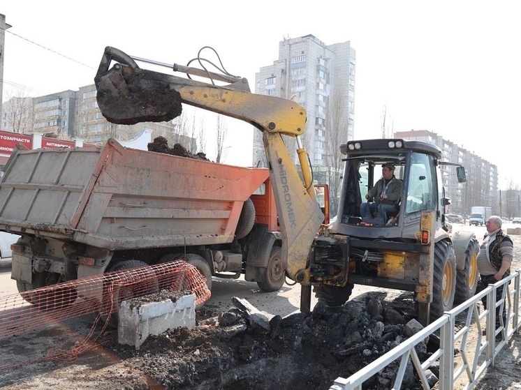 В Липецке власти оценили ход ремонта дорог