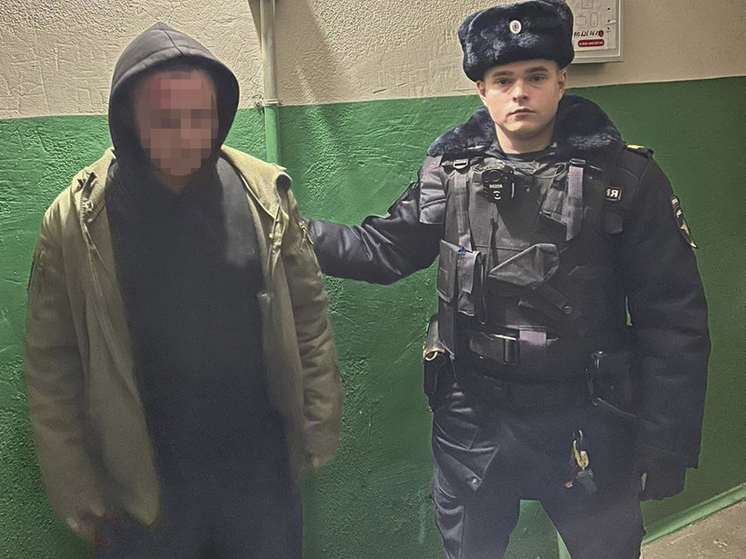В Рязани задержали находящегося в розыске молодого человека