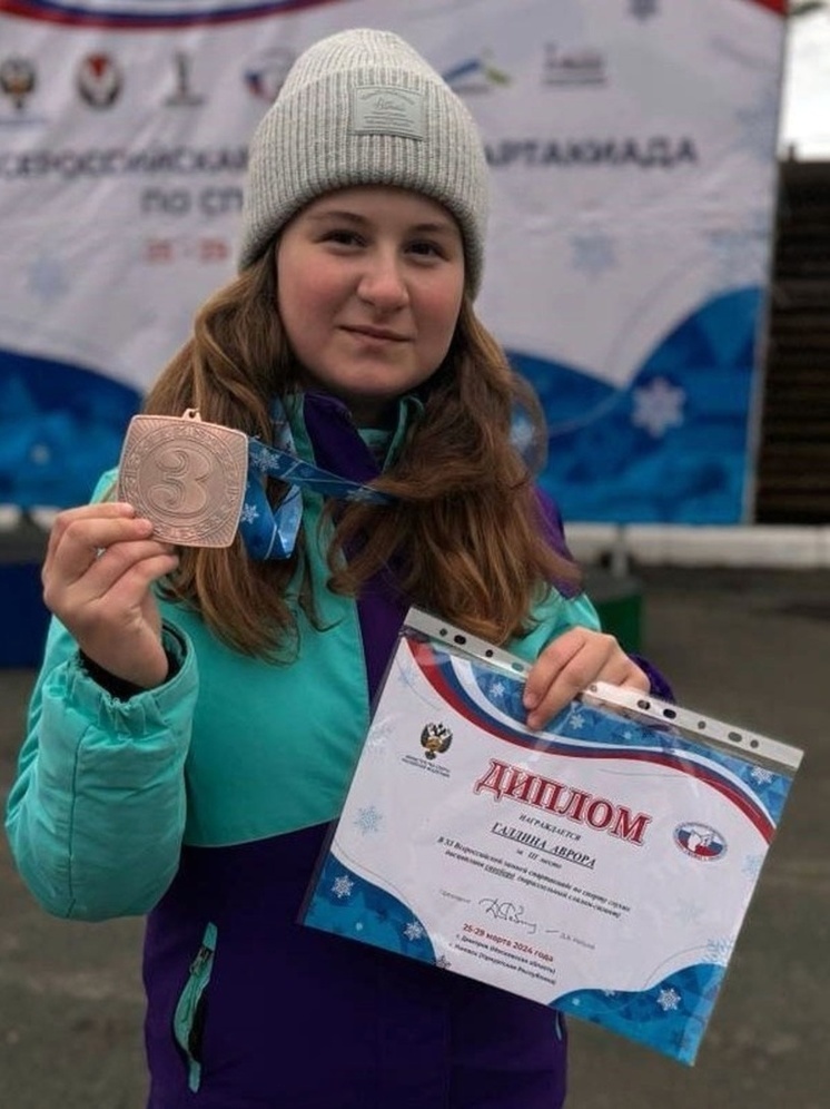 На зимней спартакиаде по спорту глухих сочинка завоевала медаль в параллельном слаломе