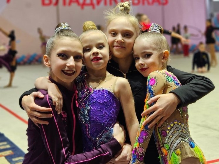 Спортсменки из Краснодарского края завоевали 11 медалей на всероссийских соревнованиях по гимнастике