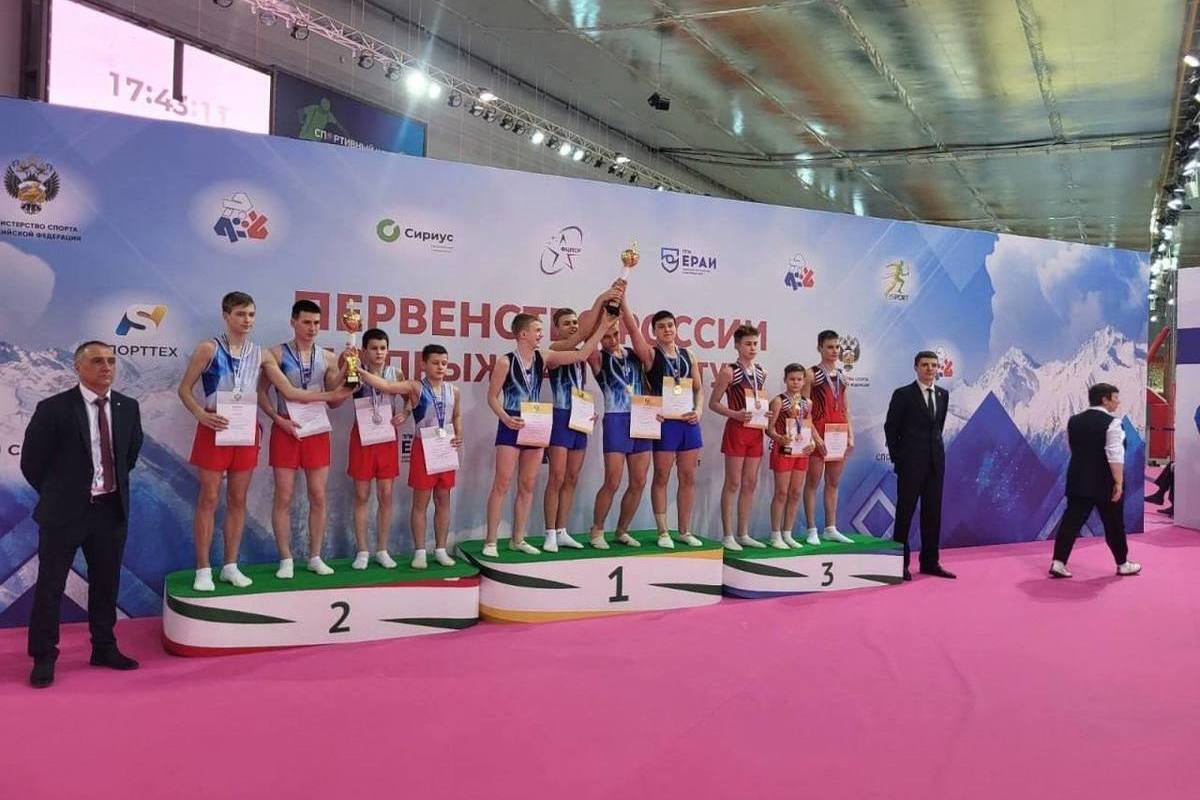 Kuban residents brought 8 medals from the Russian trampoline championship