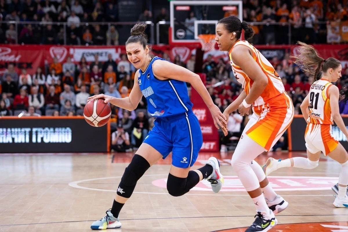 Basketball players from Dynamo Kursk defeated UMMC in Yekaterinburg