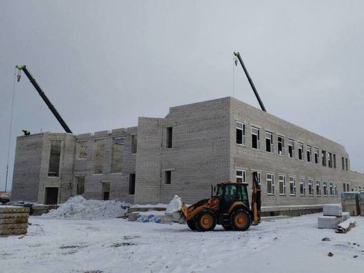 Строительство начальной школы продолжается в Печенге