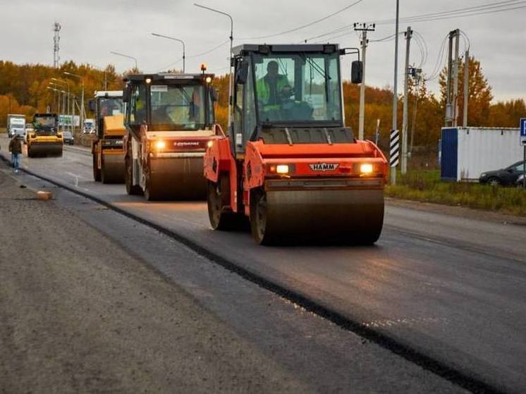 В Ленобласти начался капитальный ремонт дороги от Свердлова до Мяглово