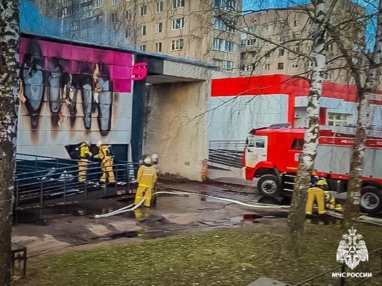 В Десногорске произошло возгорание магазина