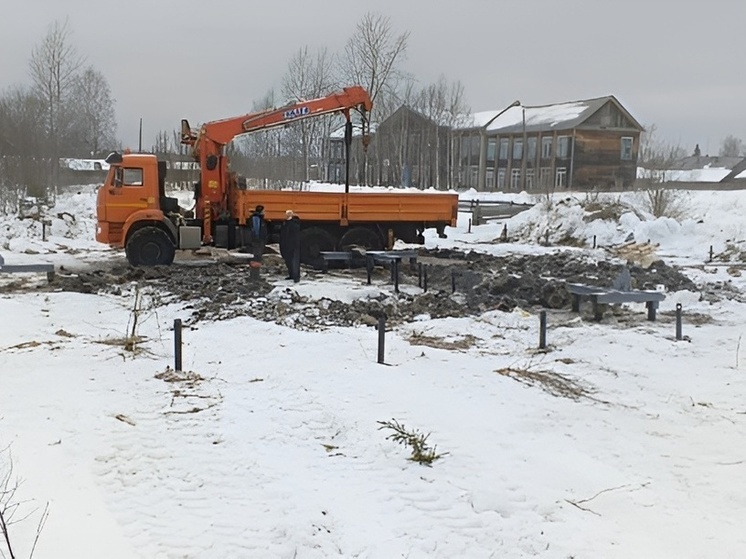 В Няндомском округе началось строительство базовой станции сотовой связи