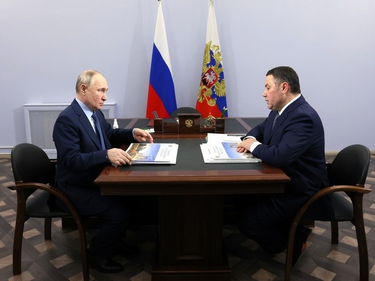 Владимир Путин провел встречу с Игорем Руденей в Торжке