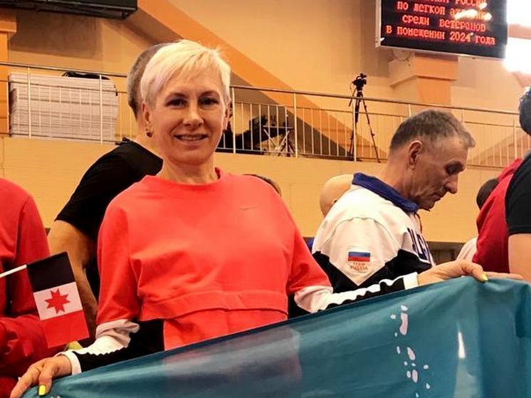 Сахалинская легкоатлетка стала вице-чемпионом России среди ветеранов