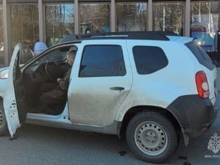 В Калуге автомобиль Renault Duster сбил мужчину с грудным ребенком
