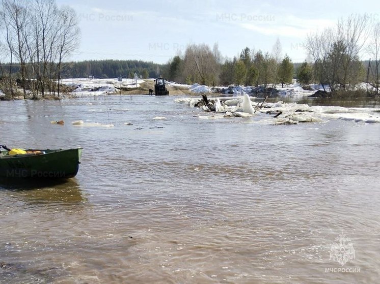 В Рязанской области подтопило 6 низководных мостов