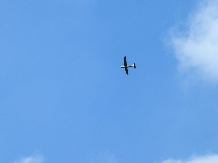 Беспилотный летательный аппарат самолетного типа упал в селе Шарапово Московской области