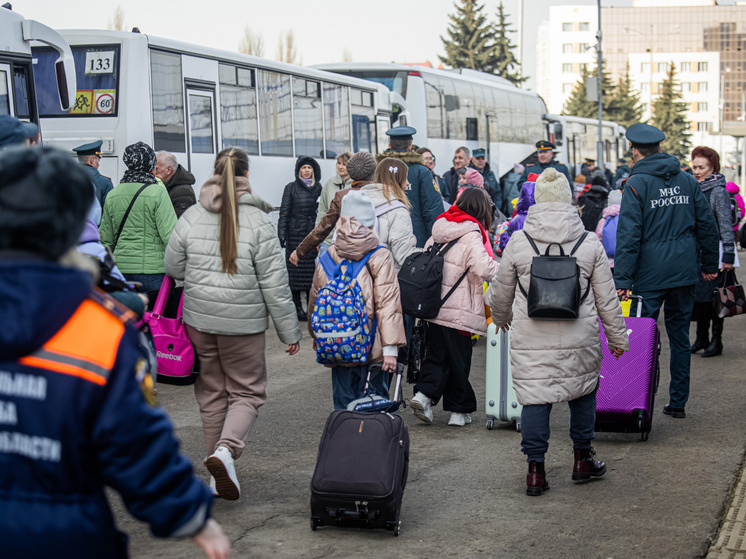 В Липецк прибыли дети из Белгорода и области