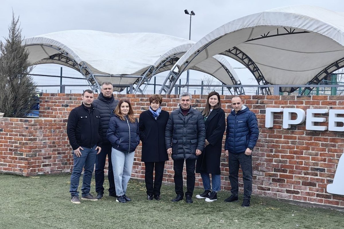 The Zaporozhye delegation visited one of the largest sports facilities in the south of Russia
