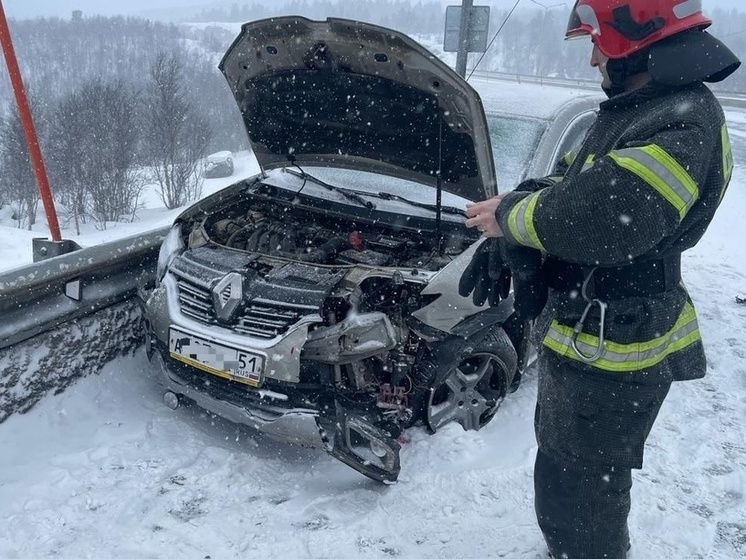 В Мурманске два человека пострадали при ДТП на восточно-объездной дороге