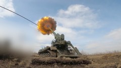 Эпичные кадры боевой работы российской САУ "Малка": уничтожены позиции ВСУ