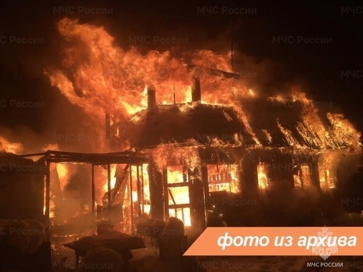 Сотрудники МЧС потушили пожар в частном доме в СНТ «Ручеек»