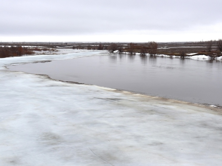 В Акбулакский район из Казахстана идет «большая вода»