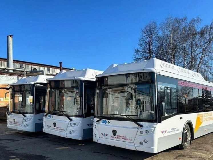 В Рязань прибыли 11 новых автобусов