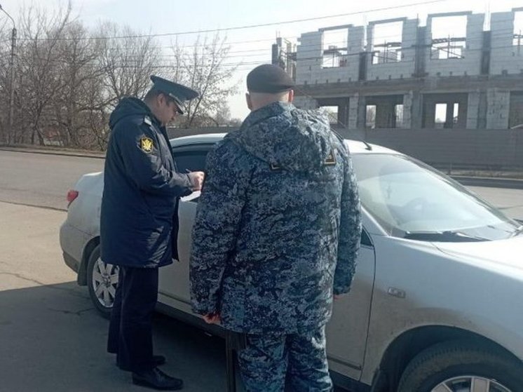 В Курской области арестовали 5 авто водителей-должников