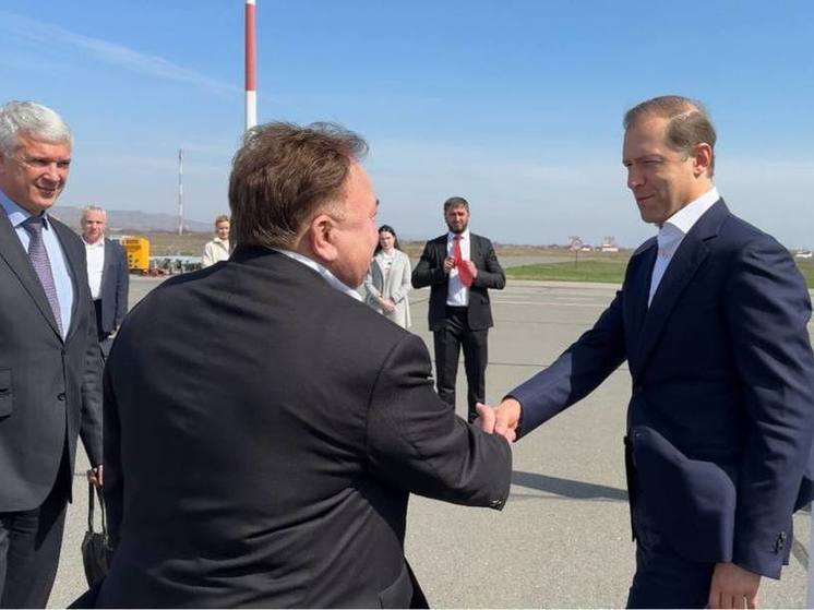 В Ингушетию прибыл вице-премьер правительства России Денис Мантуров