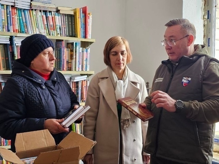 Книжное издательство из Марий Эл поставило партию книг в Запорожскую область