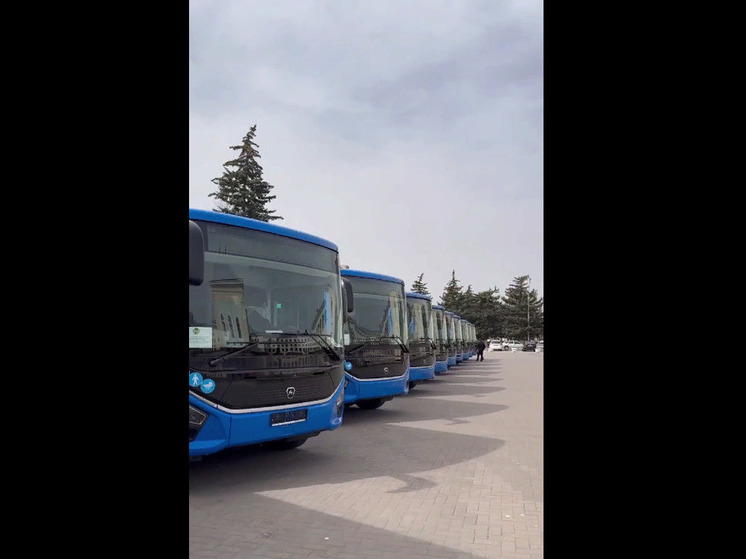 В Черкесске автопарк пополнился 19 новыми современными автобусами