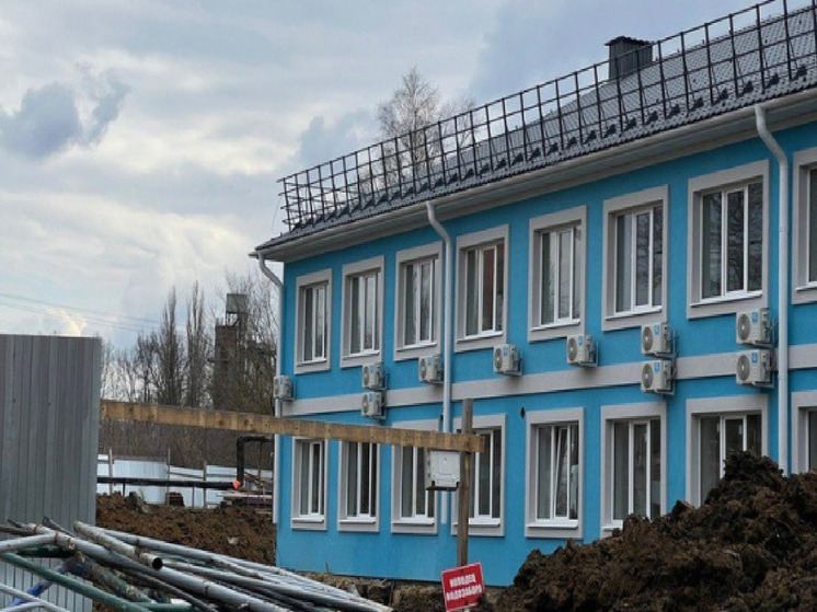 В Томаровке завершается ремонт поликлиники имени Сальтевского