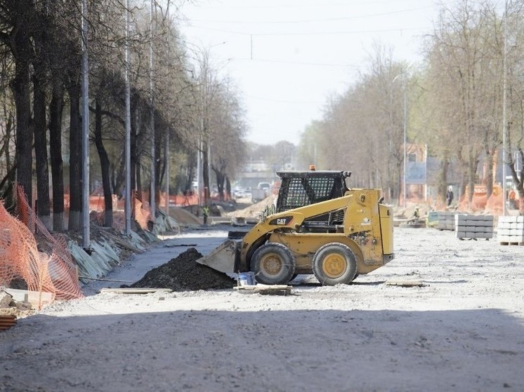 К исполнителю капремонта улицы Фабрициуса в Пскове применяют штрафные санкции