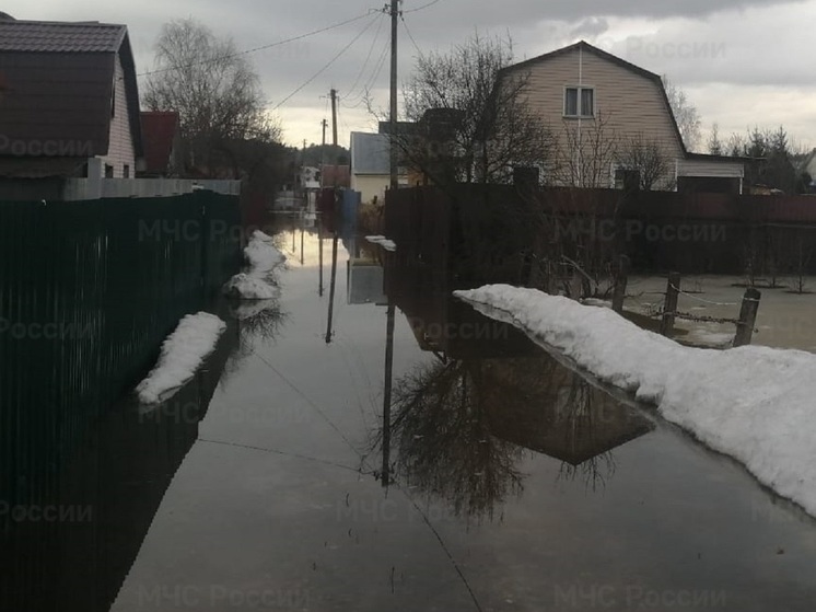 В Обнинске вода затопила 17 дачных участков