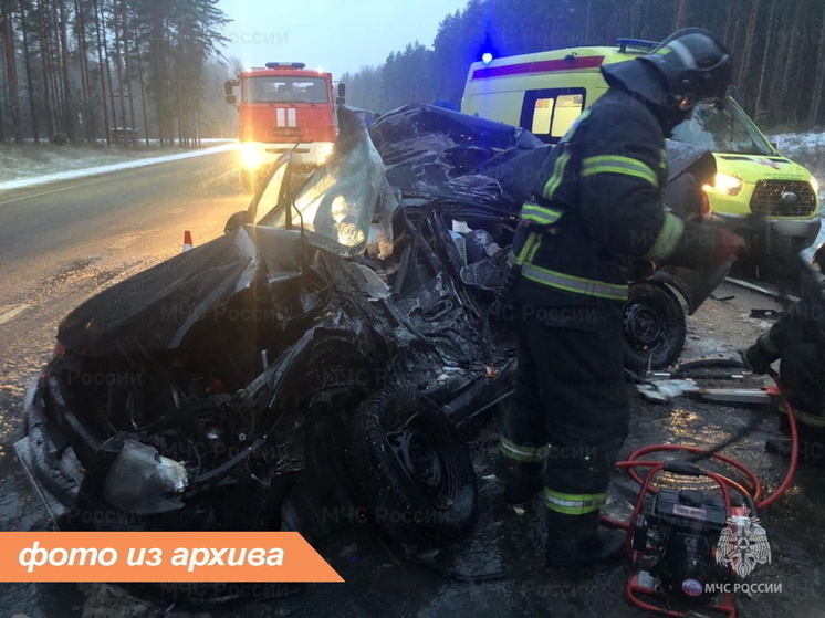 Спасатели деблокировали пострадавшего после аварии в Путилово
