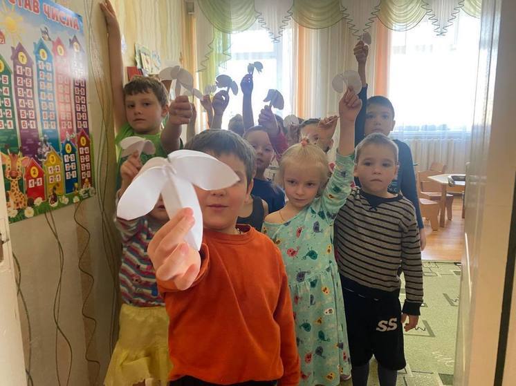 В детских садах Херсонской области прошла памятная акция «Белый крокус»