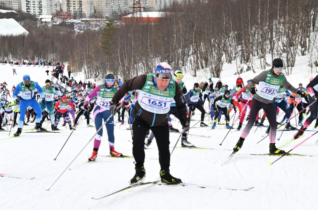 How is the Murmansk Ski Marathon going?