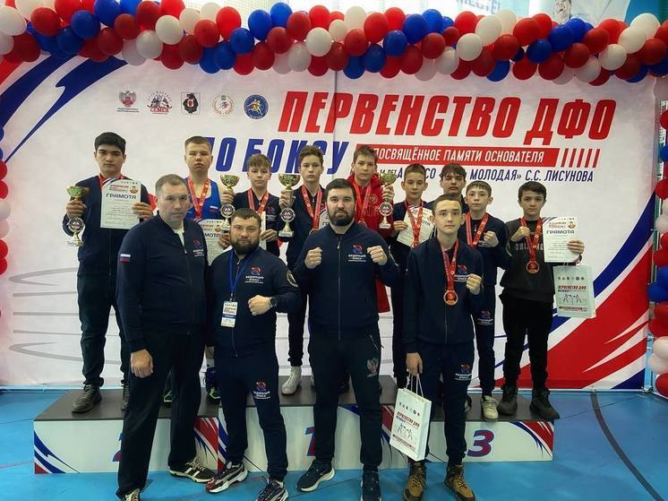 Боксеры из Забайкалья взяли 10 медалей на первенстве ДФО в Благовещенске