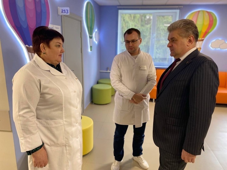 В Ивнянском районе после капремонта открылась поликлиника райбольницы