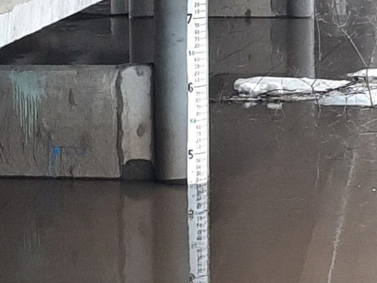 В одном из городов Пензенской области уровень воды в реках превысил критическую отметку