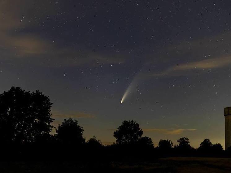 В Алтайском крае астрофотографы запечатлели «зеленую» комету Понса — Брукса