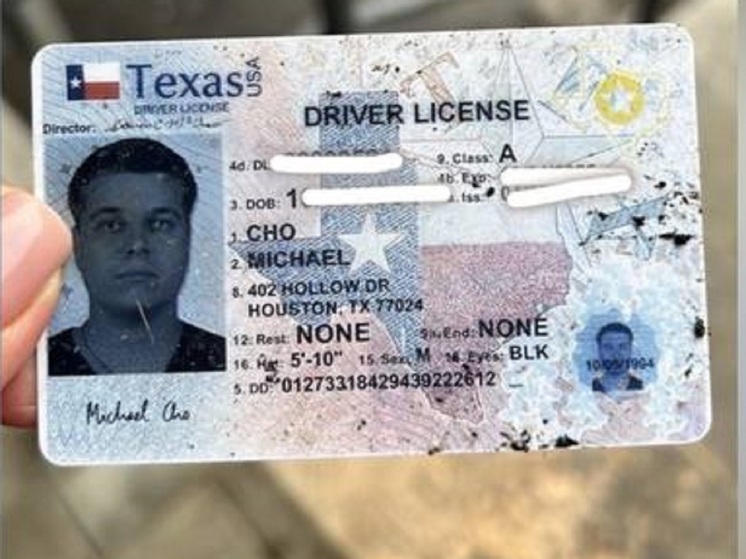 Жители челябинского микрорайона нашли водительские права американца