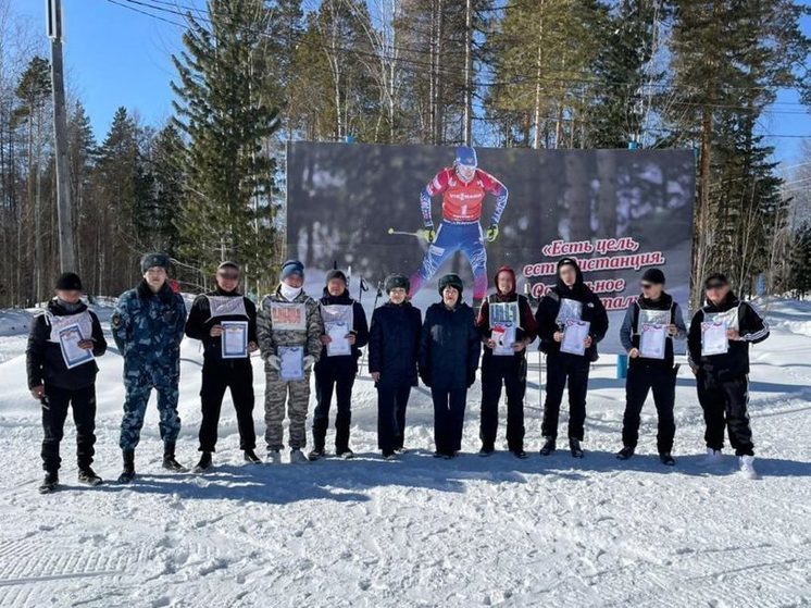Лыжные гонки прошли в исправительном центре Ленского района
