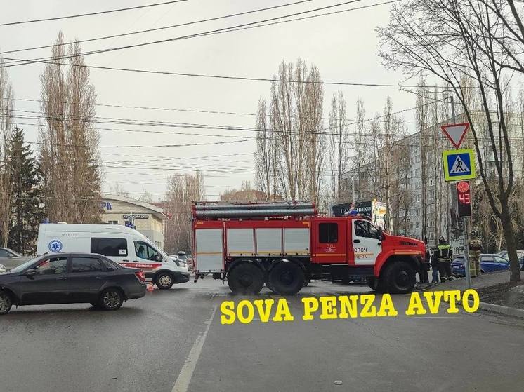 В Пензенском Арбеково осложнено движение из-за ДТП