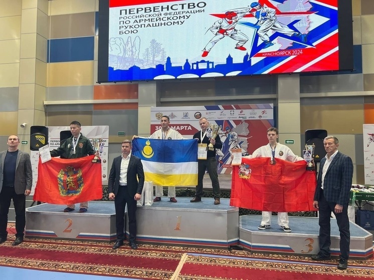 Спортсмены Бурятии завоевали шесть медалей на Первенстве России
