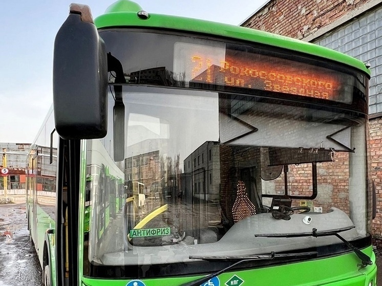 Новый автобус №21 курсирует в Пскове с дальнего Звеличья на Запсковье и обратно